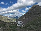 Bellissima impegnativa salita dalle Baite di Mezzeno al Monte Pradella (2626 m.) nella bella ventosa giornata del 24 luglio 2010 - FOTOGALLERY